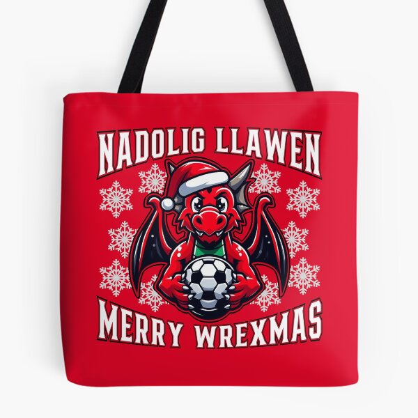 Item preview, Nadolig Llawen Merry Wrexmas Wrexham Christmas Sweater designed and sold by Digital Spurs.