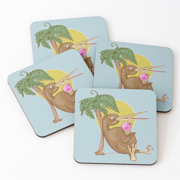 Item preview, Kiwi eating an ice cream designed and sold by piedaydesigns.