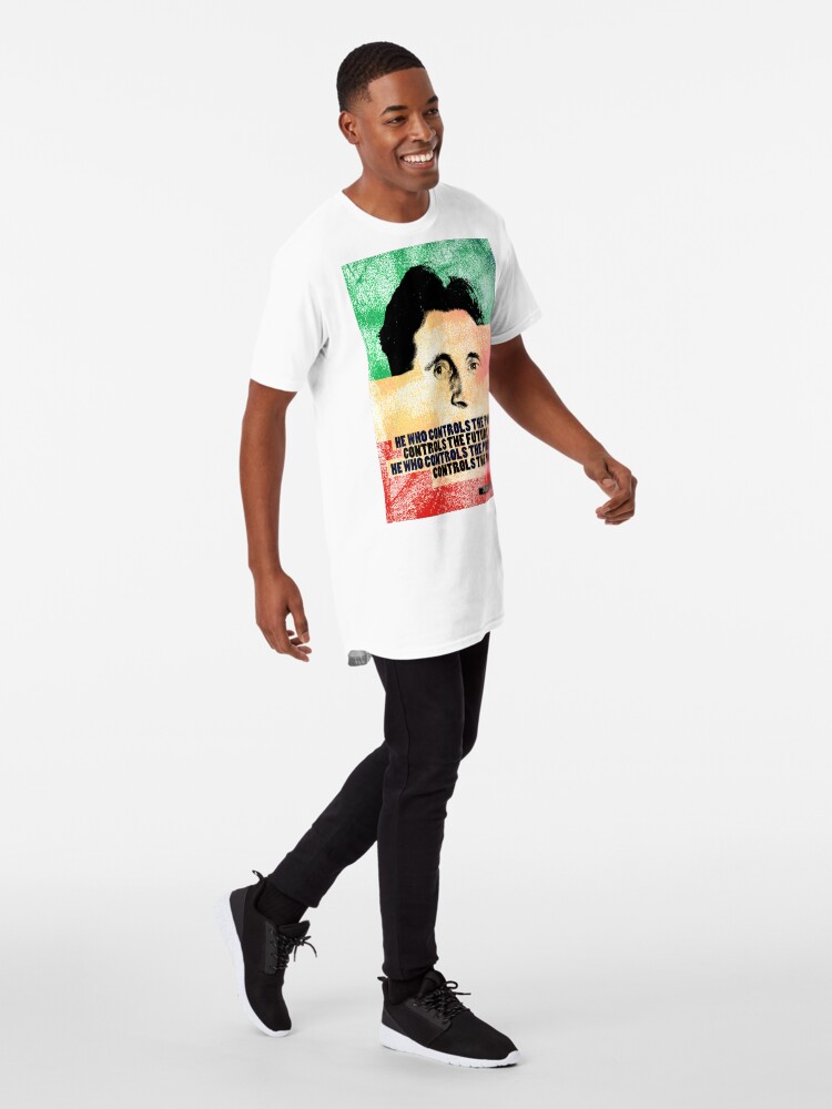 Alternate view of George Orwell Quote Long T-Shirt