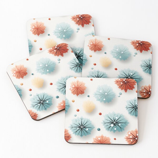 Item preview, Christmas Patterns - Colorful Christmas Snow designed and sold by Master-Print.