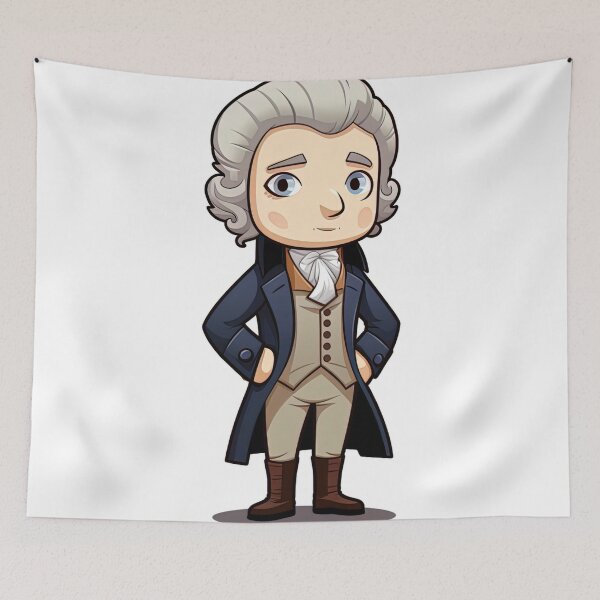 Item preview, James Monroe | cute style designed and sold by ComicsFactory.