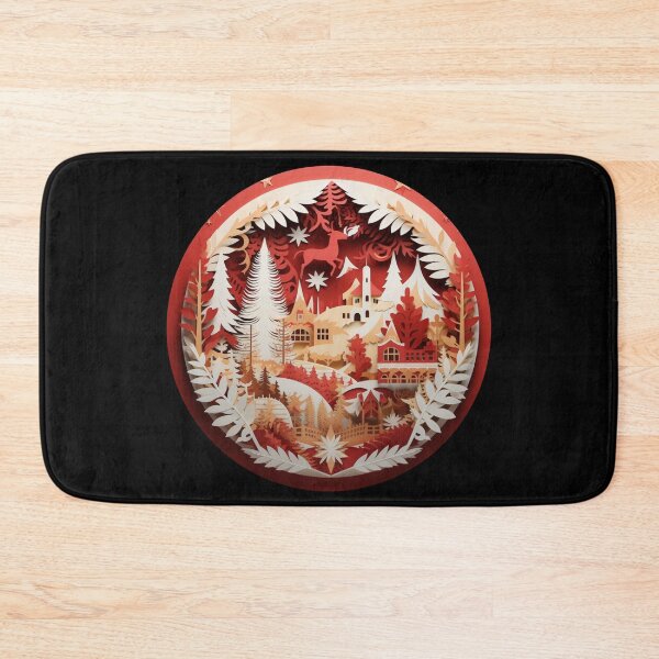 Item preview, Christmas paper cut craft 4 designed and sold by Marten-Store.