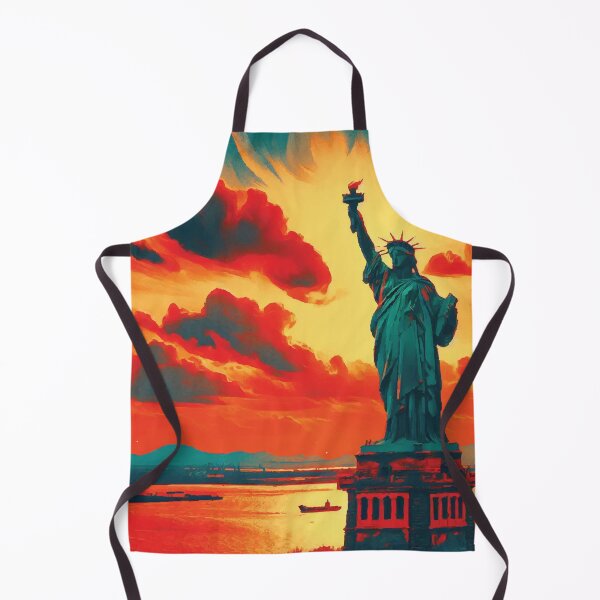 Item preview, Statue of Liberty at Sunset designed and sold by badguyduh.