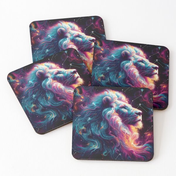 Item preview, Starry Lion: Cosmic Constellations designed and sold by javaoverride.
