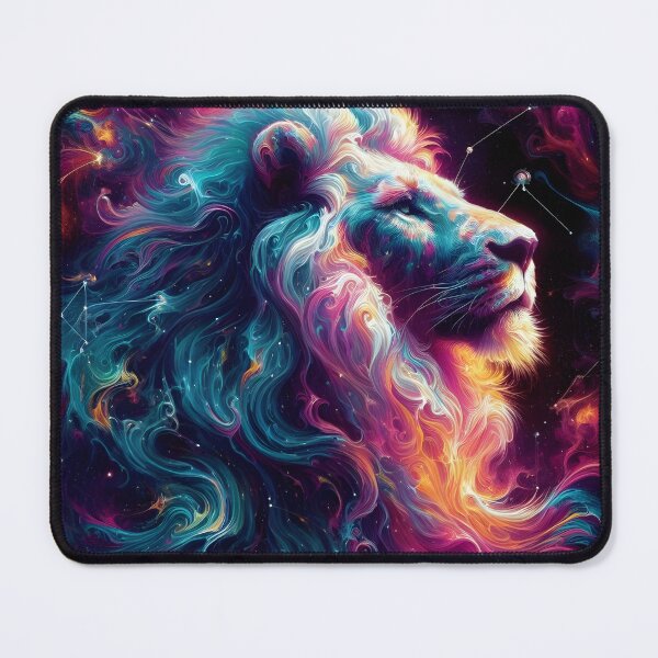 Item preview, Starry Lion: Cosmic Constellations designed and sold by javaoverride.