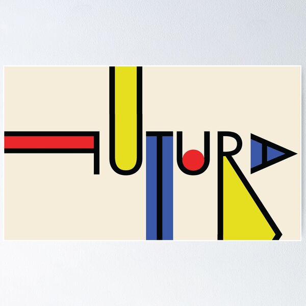 Item preview, 20's Piet Mondrian Inspired Futura  designed and sold by N0ImpulseCtrl.