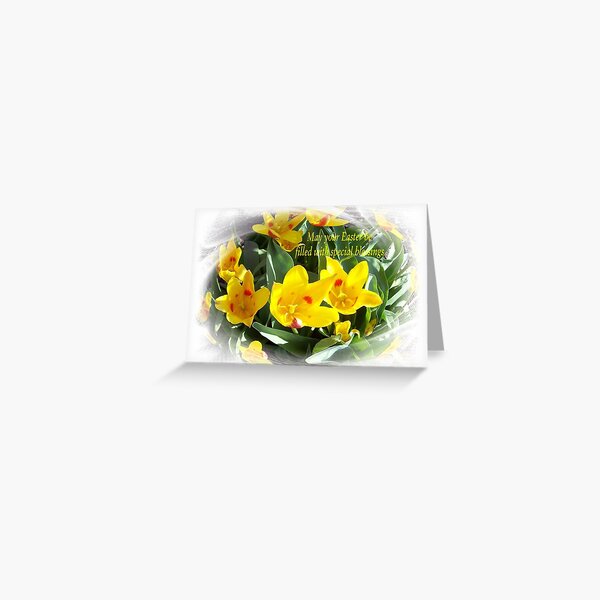 Easter Blessings Greeting Card