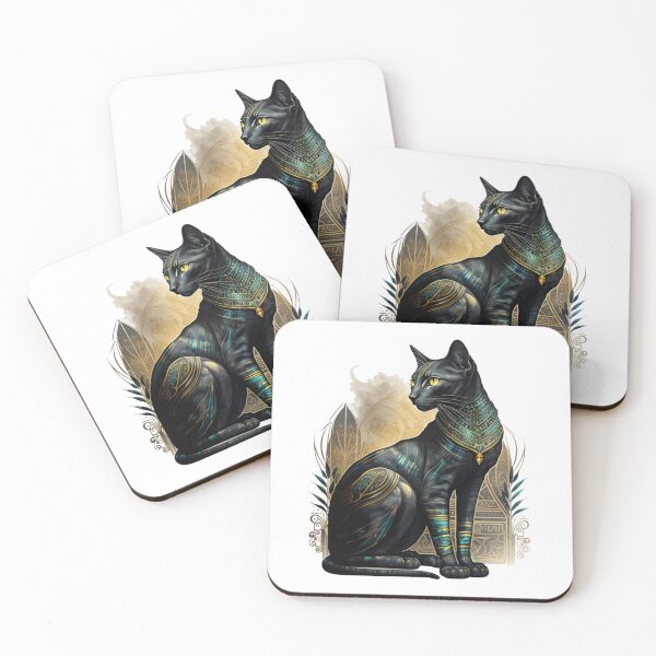 Item preview, Egyptian Bastet Cat Goddess of Protection.  designed and sold by 4thAct.