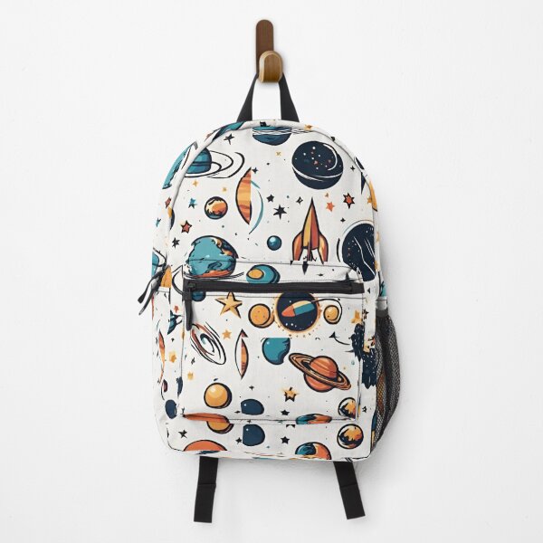 Item preview, Kids Space Art with Planets Rockets Spaceship Stars Artwork Illustration For Children and Parents designed and sold by 519xdesign.