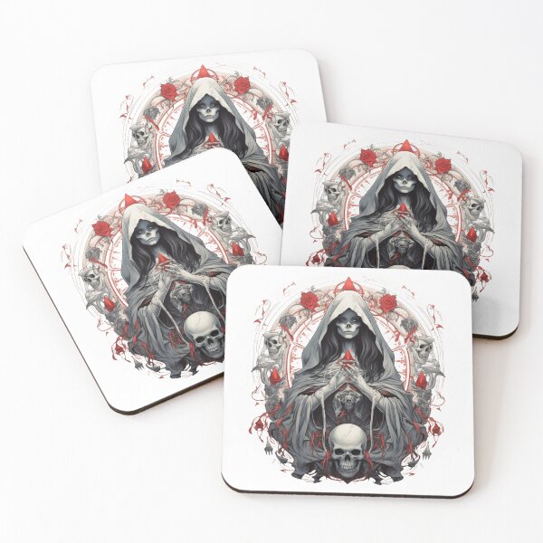 Item preview, Neo-traditional Death tarot designed and sold by MendaciousMina.
