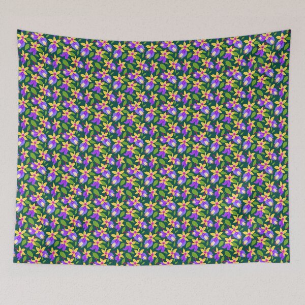 Item preview, Tender Yellow Floral Pattern designed and sold by Vorterix.