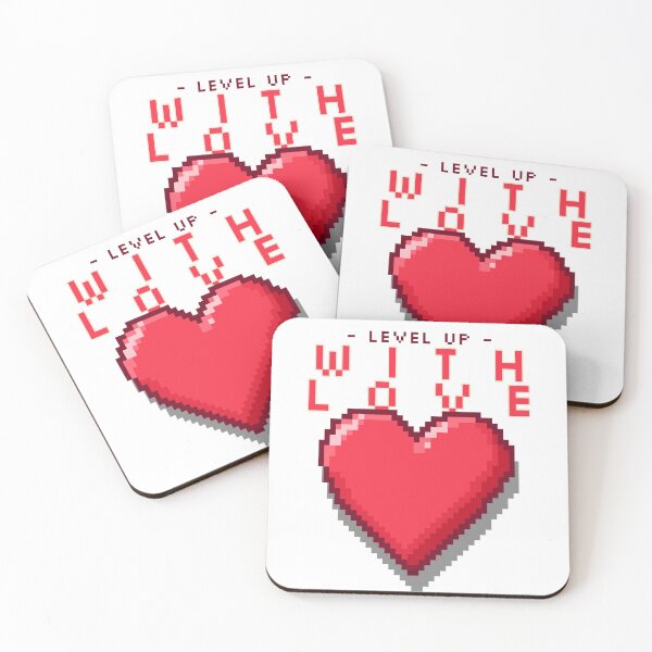 Item preview, Level up with love designed and sold by DerBarman.