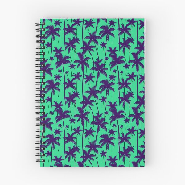 Item preview, Neon Hawaiian palm trees pattern designed and sold by Vorterix.