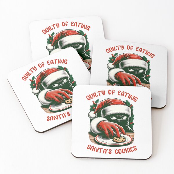 Item preview, Guilty of Eating Santa's Cookies designed and sold by 4TeeToo.