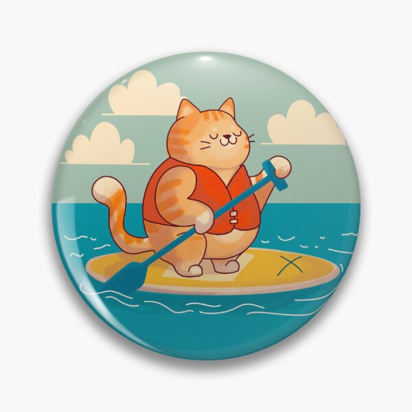 Item preview, SUP Stand Up Paddle board Cat  designed and sold by SusanaDesigns.