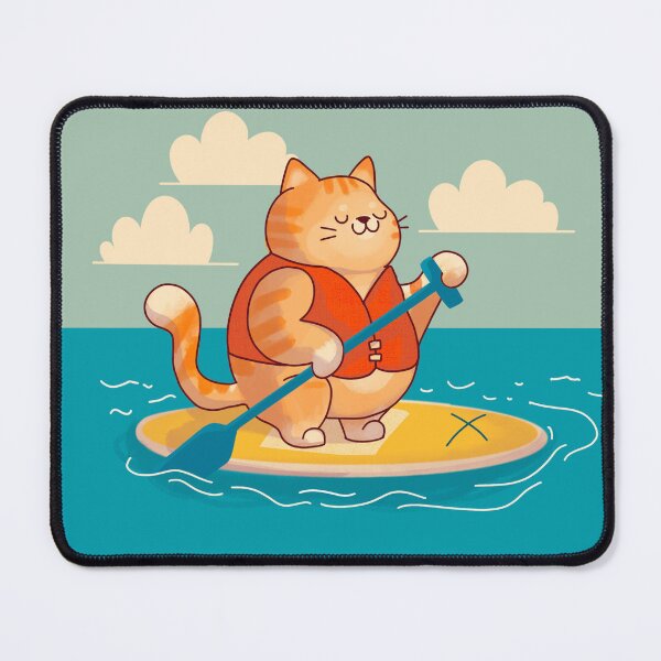 Item preview, SUP Stand Up Paddle board Cat designed and sold by SusanaDesigns.