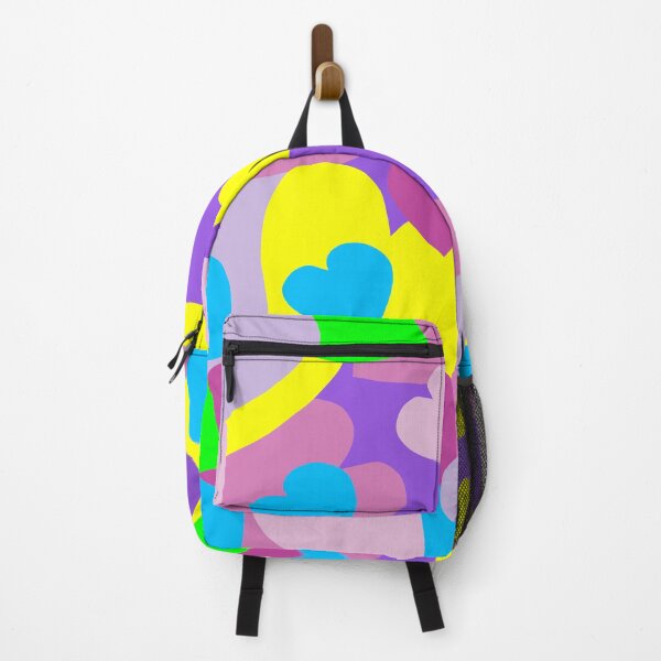 Item preview, Hand-drawn Colorful Pink, Yellow, Purple, Green and Blue Hearts designed and sold by Victoria Rose.