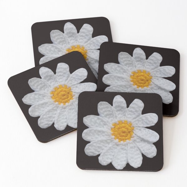 Item preview, Crochet Daisy Flower designed and sold by Sasidenidesign.