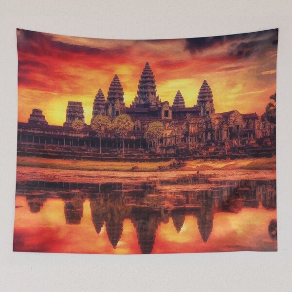 Item preview, Ankor Wat at Sunset designed and sold by badguyduh.