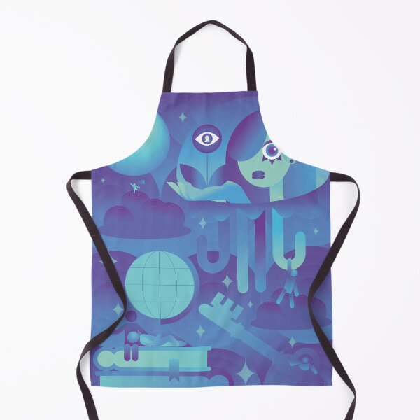 Item preview, Vector Surrealista Azul Púrpura Dreamscape designed and sold by N0ImpulseCtrl.