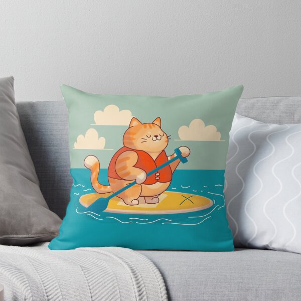 Item preview, SUP Stand Up Paddle board Cat  designed and sold by SusanaDesigns.