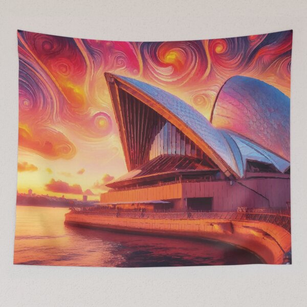 Item preview, Sydney Opera House at Sunset designed and sold by badguyduh.