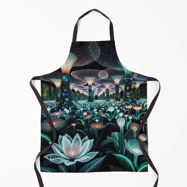 Item preview, Luminescent Flora - Ethereal Glow Garden designed and sold by Newpixelland.