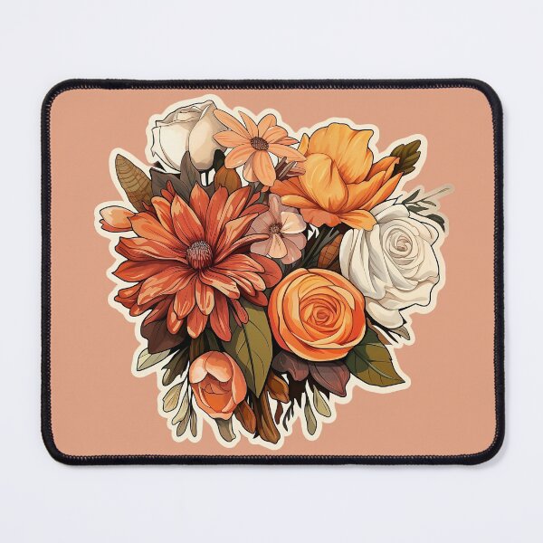 Item preview, Autumn Flower Bouquet Sticker Style designed and sold by LDJBlank.