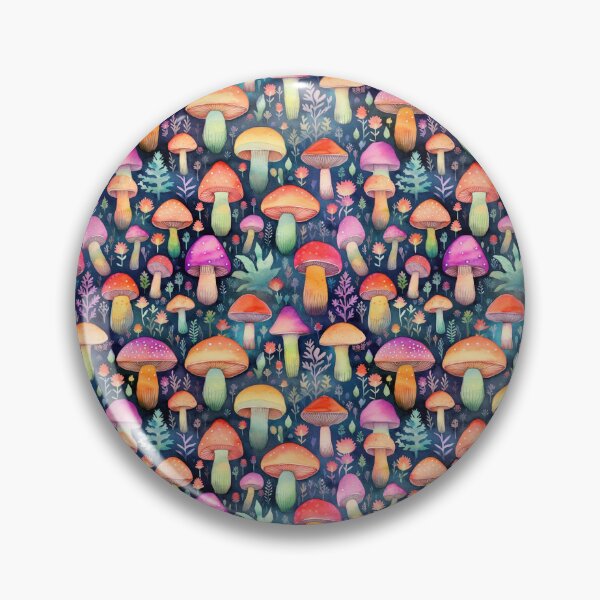 Item preview, Watercolor Illustrated Mushrooms  designed and sold by Michele Bergh.
