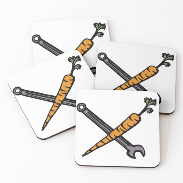 Item preview, crossed carrot and wrench designed and sold by pika-apparel.