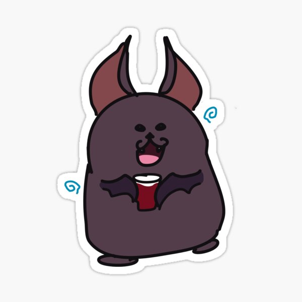Lush Little Bat Sticker