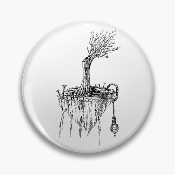 Item preview, alone lonely tree man themed my hand drawing design  designed and sold by ironpalette.
