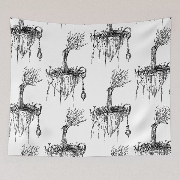 Item preview, alone lonely tree man themed my hand drawing design  designed and sold by ironpalette.