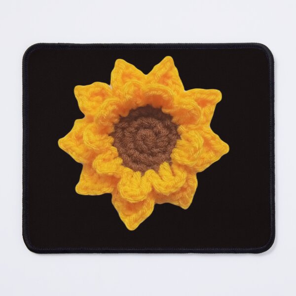 Item preview, Crochet Sunflower designed and sold by Sasidenidesign.