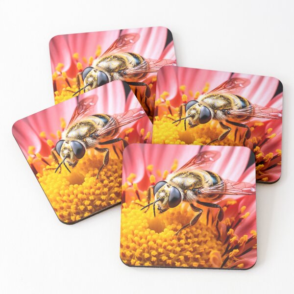 Item preview,  bee on flower  beautiful designed and sold by thanomsak suwannasi.