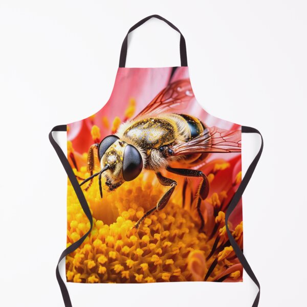 Item preview, bee on flower beautiful designed and sold by thanomsak suwannasi.