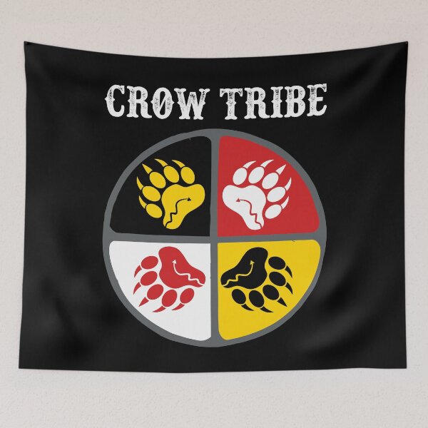 Item preview, Crow Tribe Native American Medicine Wheel designed and sold by nativeStor.