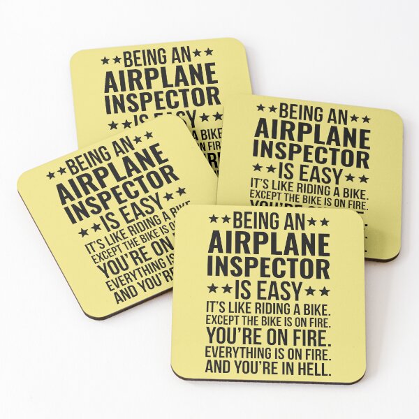 Item preview, Being An Airplane Inspector Is Easy designed and sold by kamrankhan.