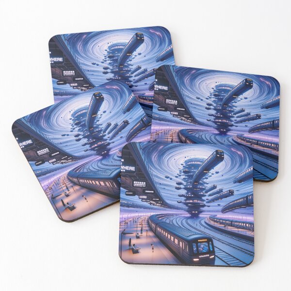 Item preview, Intergalactic Station - Voyage to Nowhere designed and sold by Newpixelland.