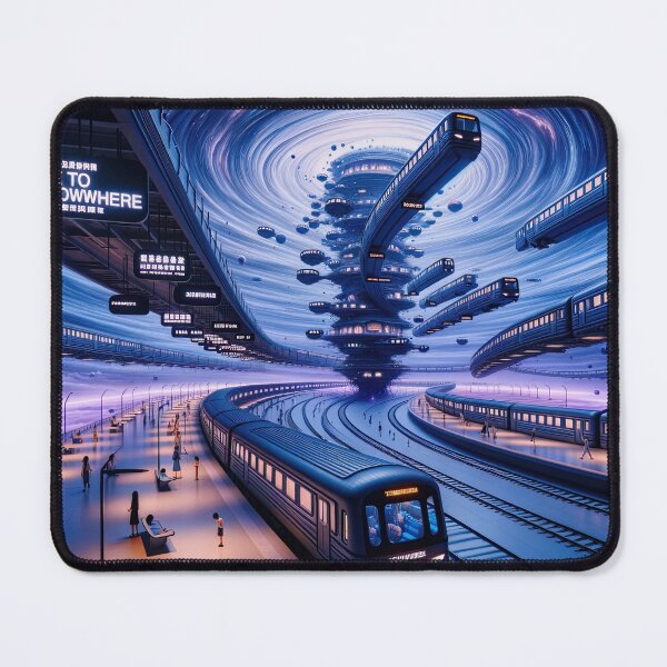 Item preview, Intergalactic Station - Voyage to Nowhere designed and sold by Newpixelland.