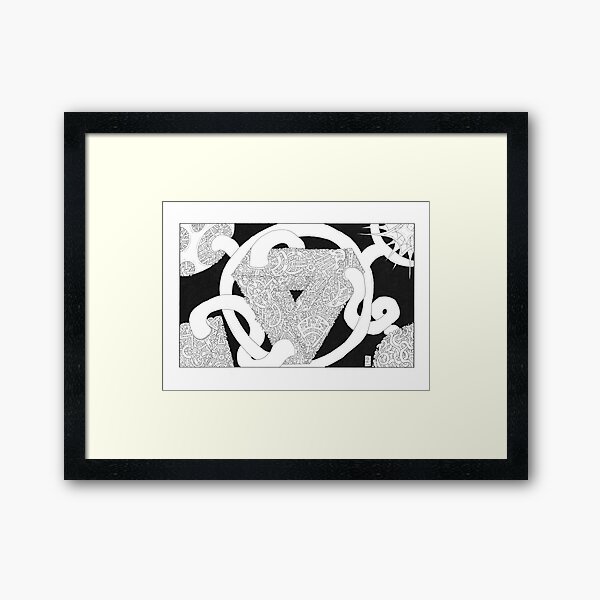 Escherian Convergencies #XXXIV Framed Art Print
