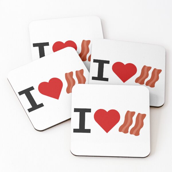 Item preview, I Love Bacon designed and sold by Eggroll the Cat.