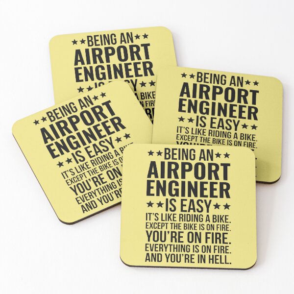 Item preview, Being An Airport Engineer Is Easy designed and sold by kamrankhan.