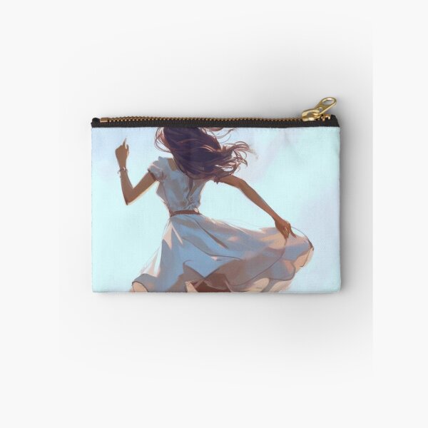 Item preview, A girl running towards her dreams. designed and sold by growing-mom.