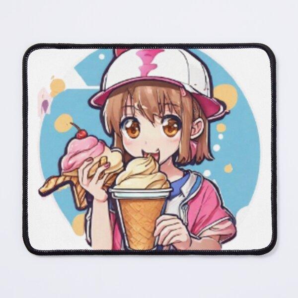 Item preview, Ice Cream Delight: Anime Character Bliss designed and sold by Poetic4Passion.