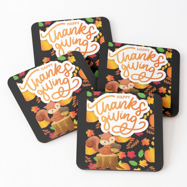 Item preview, Forest Friends Thanksgiving Greeting!! designed and sold by SunMoonBeyond.