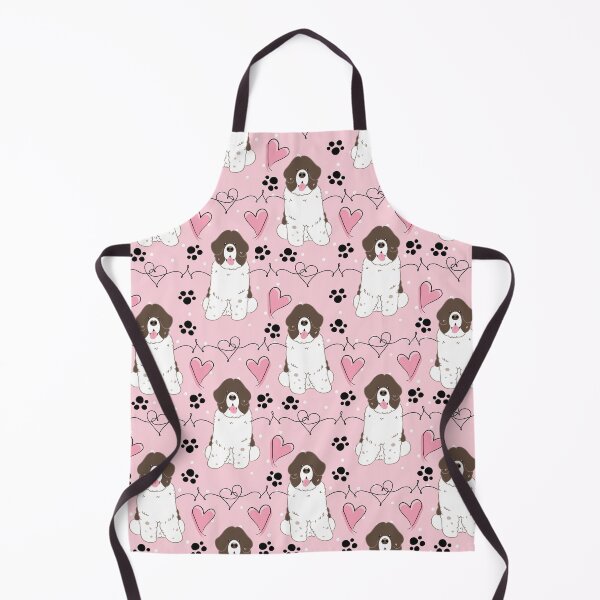 Item preview, LOVE Brown White Newfie Newfoundland Dog 3 designed and sold by Lulupainting.