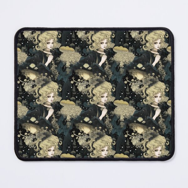 Item preview, Vintage Dark Academia Woman Dressed In Black designed and sold by Michele Bergh.
