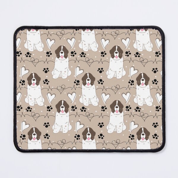 Item preview, LOVE Brown White Newfie Newfoundland Dog 2 designed and sold by Lulupainting.