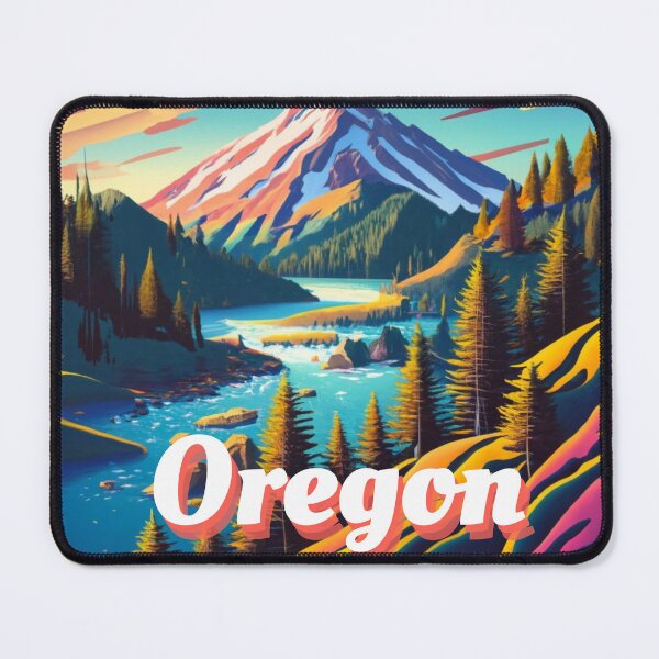 Item preview, Oregon Mountain And Trees designed and sold by OregonsOwn.